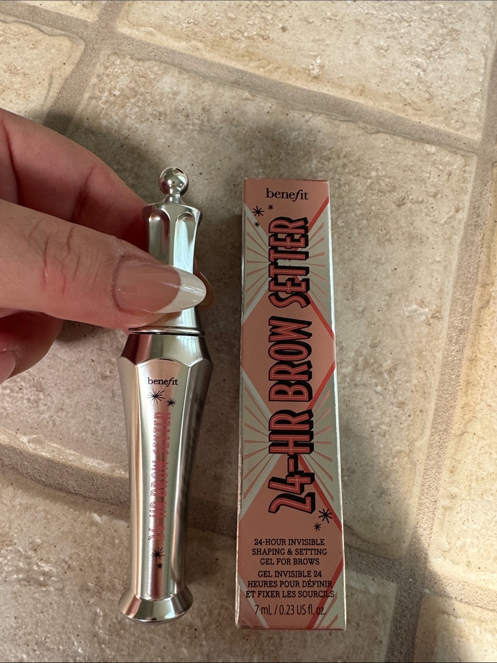 Benefit Invisible Brow Gel in Silver Packaging